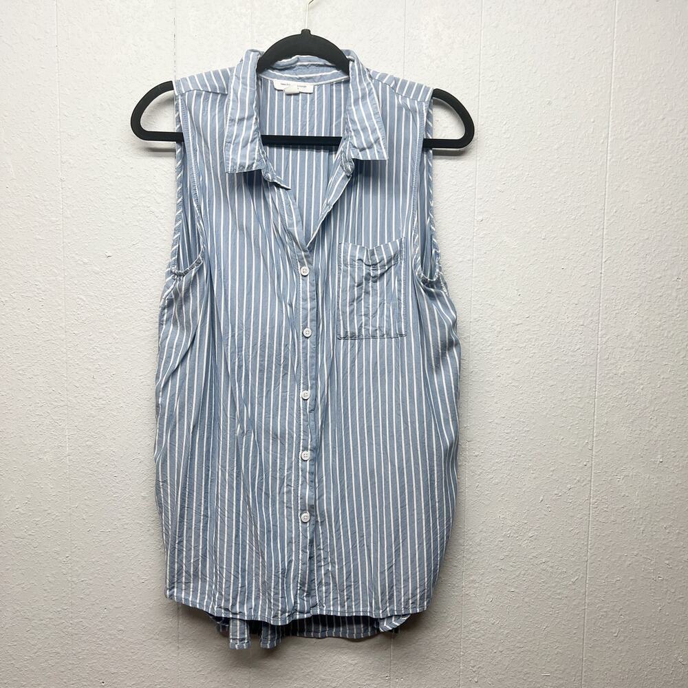 Beach Lunch Lounge Women's Cottage Core Beach Capsule Classic Tunic Shirt Sz XL